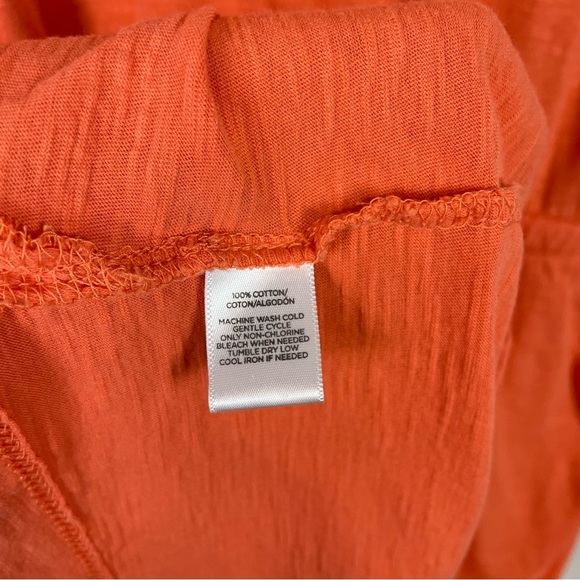 Lou & Grey LOFT Orange Dress Size Medium - Picture 2 of 6